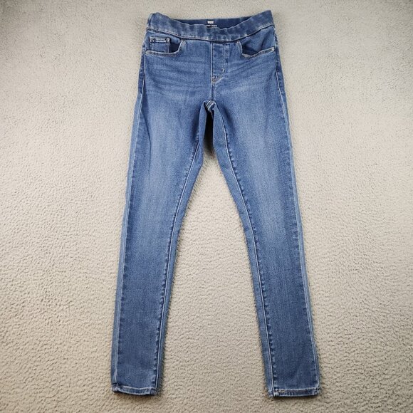 Levi's Womens Pull-On Mid-Rise Shaping Skinny Stretch Denim Jeans Size 26 Denim - Picture 1 of 10